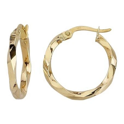 10 Kt Roger Roy E10-Y Earrings