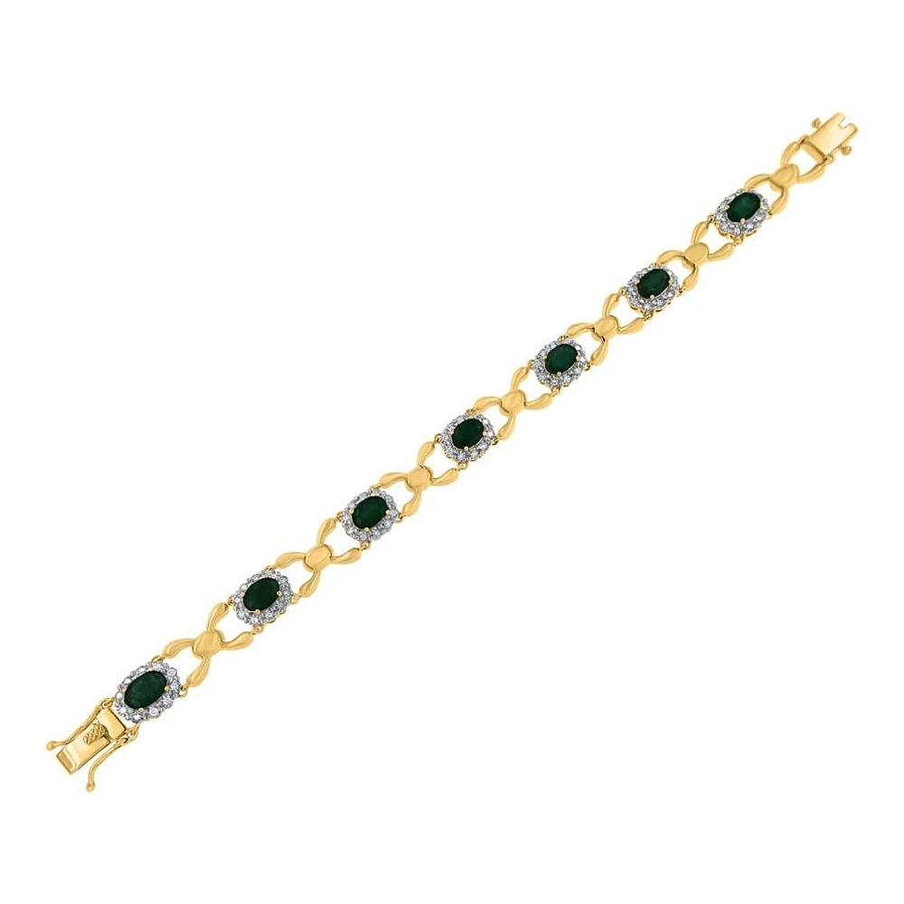 Bracelet 14 Kt Van&Co ABRC0515-EMW