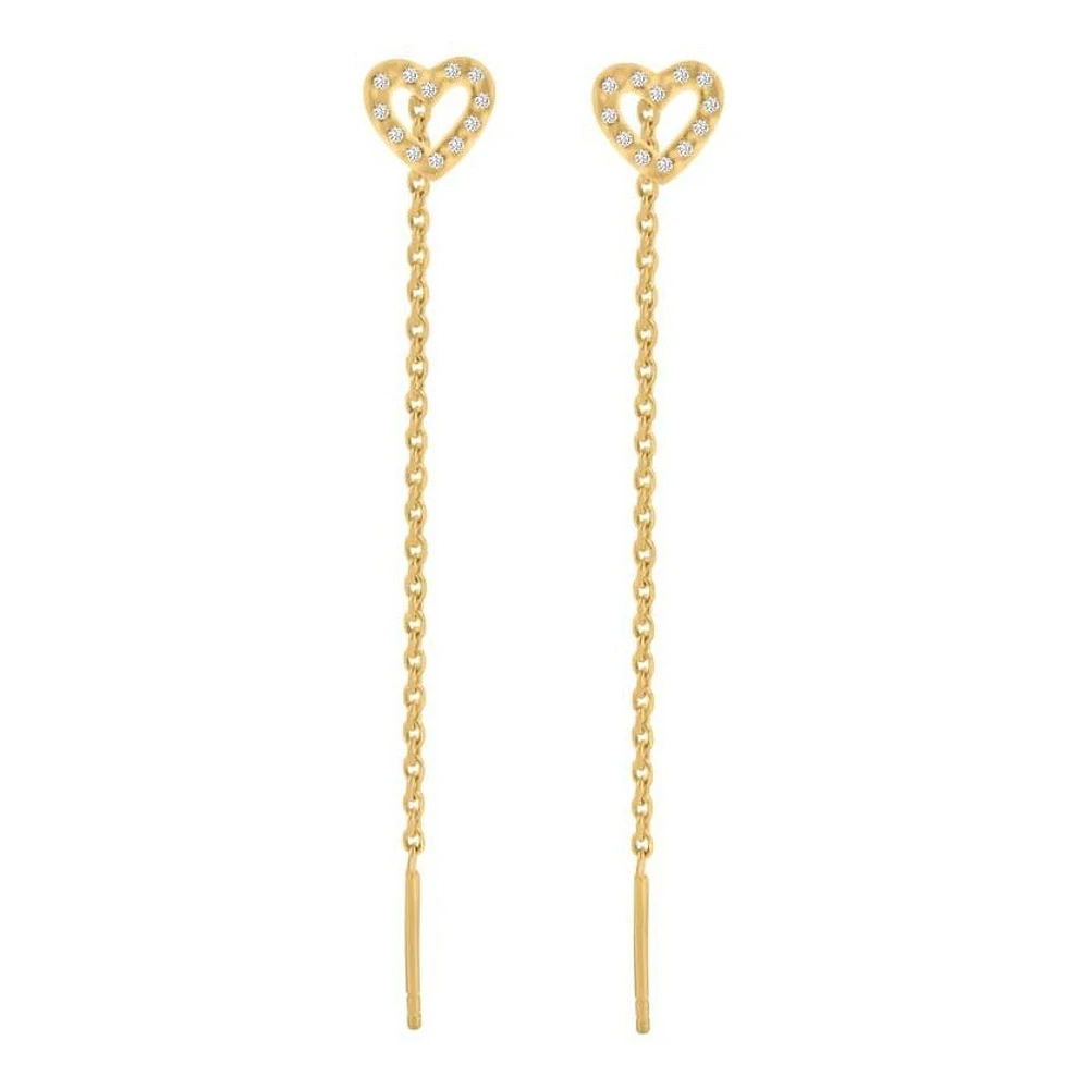 Boucles D’oreilles 10 Kt Roger Roy KP101