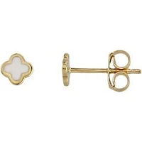 Earrings 14 Kt Roger Roy E14-759469-Y