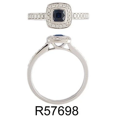 Bague 14 Kt Van&Co R57698A3R