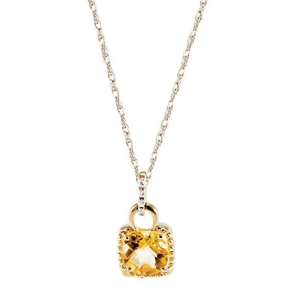Pendentif 10 Kt Roger Roy PB2221ACTDY