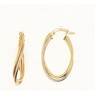 Boucles D’oreilles 10 Kt Roger Roy E23TB0167-2T