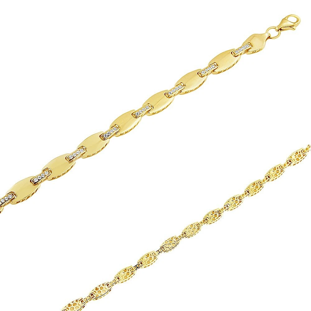 Bracelet 10 Kt Roger Roy BFC08-6090-2T