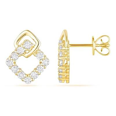 Boucles D’oreilles 10 Kt Roger Roy SE039419DB
