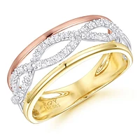 Bague 14 Kt Roger Roy SR034995DB3T