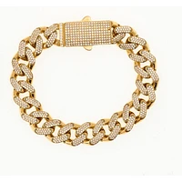 Bracelet 10 Kt Roger Roy B216177-CZ-Y