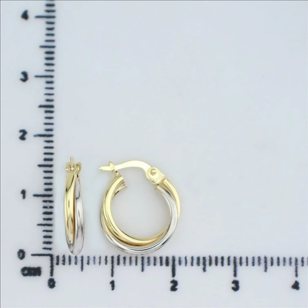 Boucles D’oreilles 10 Kt Roger Roy TE-0006-10-YW-L