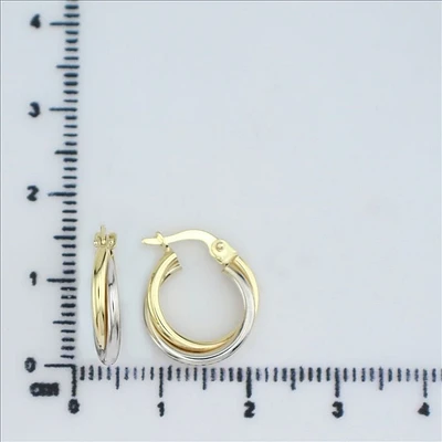 Boucles D’oreilles 10 Kt Roger Roy TE-0006-10-YW-L