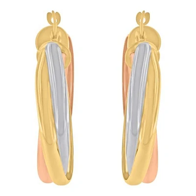 Boucles D’oreilles 10 Kt Roger Roy E213484-TC