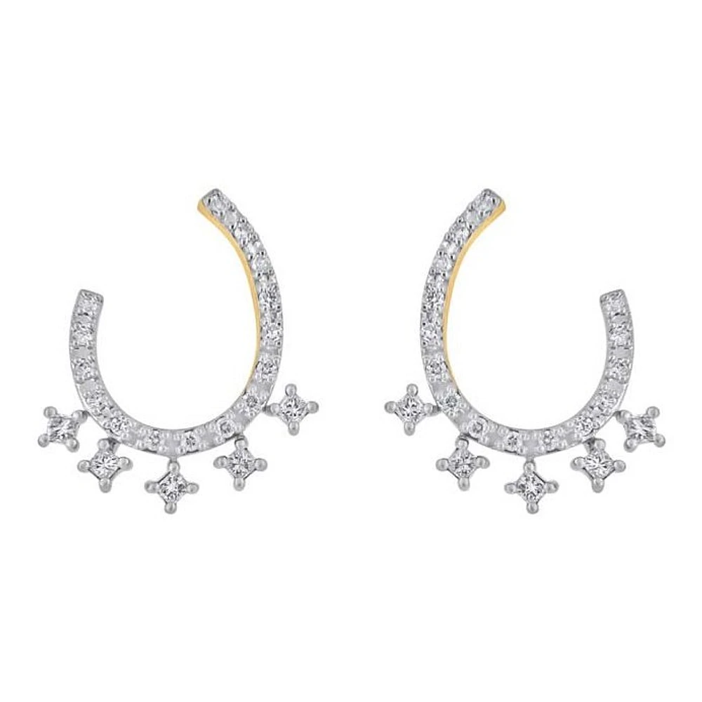 Boucles D’oreilles 14 Kt Van&Co E0637-Y