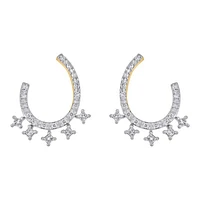 Boucles D’oreilles 14 Kt Van&Co E0637-Y