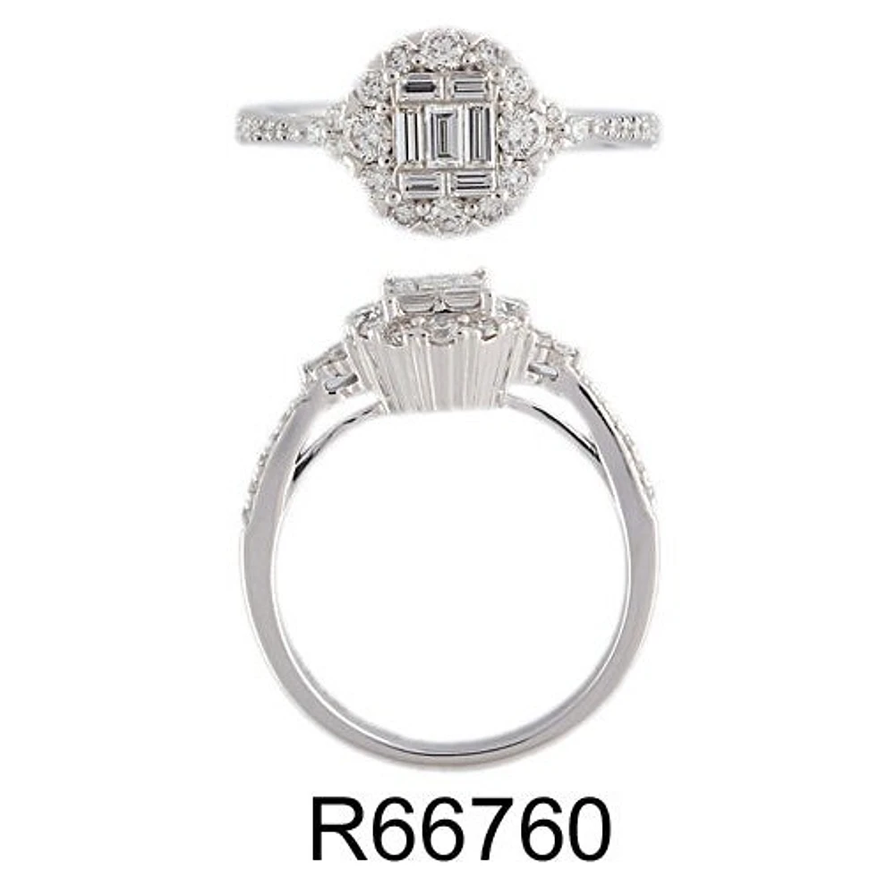 Bague 14 Kt Van&Co R66760A1R