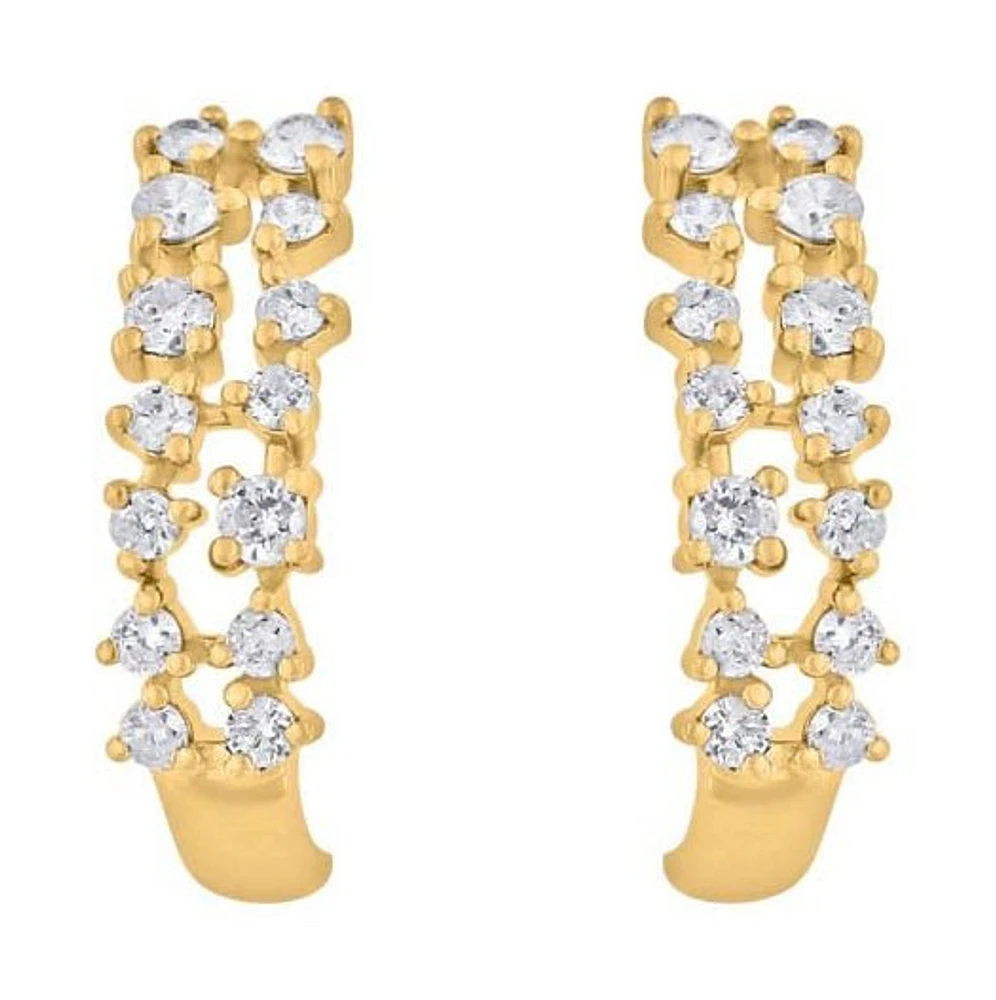 Boucles D’oreilles 14 Kt Van&Co E0638-Y