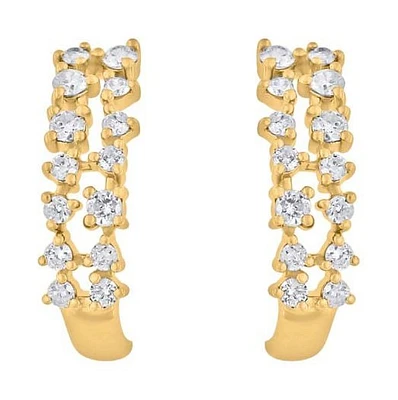 Boucles D’oreilles 14 Kt Van&Co E0638-Y