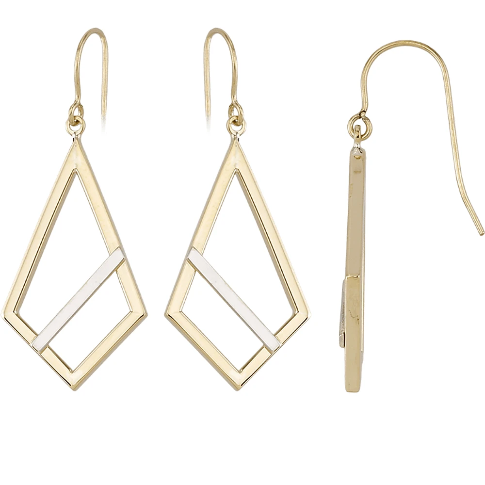10 Kt Roger Roy E10-672386-Y Earrings