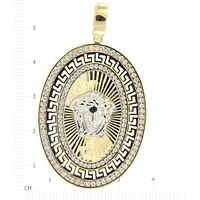 Pendentif 10 Kt Roger Roy P4581