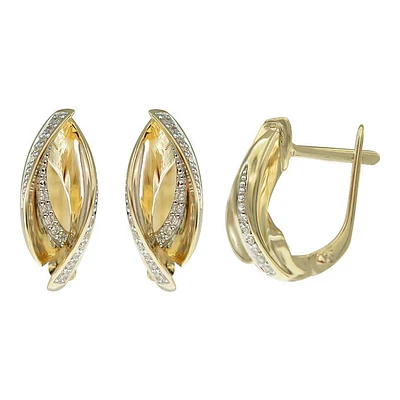 Boucles D’oreilles 14 Kt Roger Roy E05-93775-Y