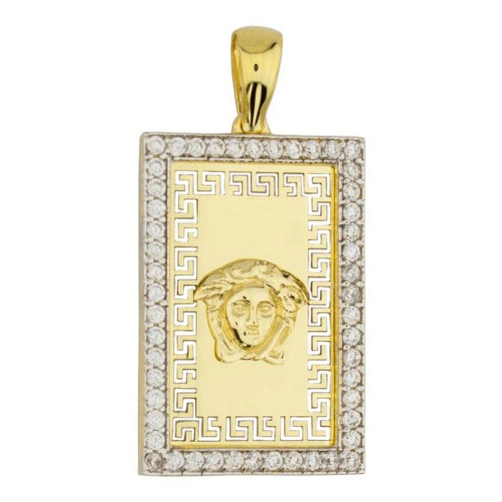 Pendentif 10 Kt Roger Roy P-BL175-Y