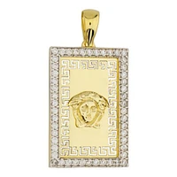 Pendentif 10 Kt Roger Roy P-BL175-Y