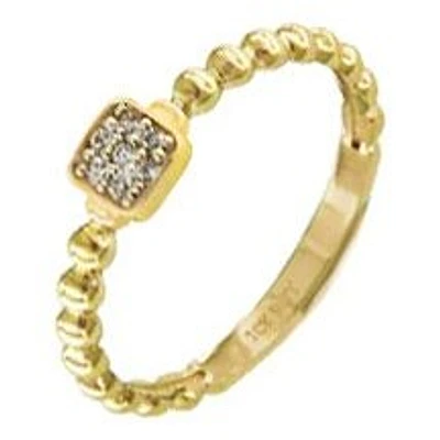 Bague 10 Kt Roger Roy TYZ2789Y