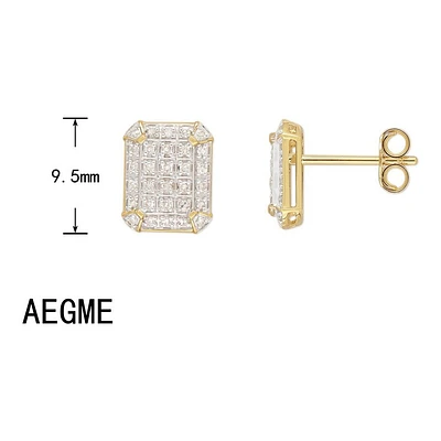 Boucles D’oreilles 14 Kt Roger Roy AEGME