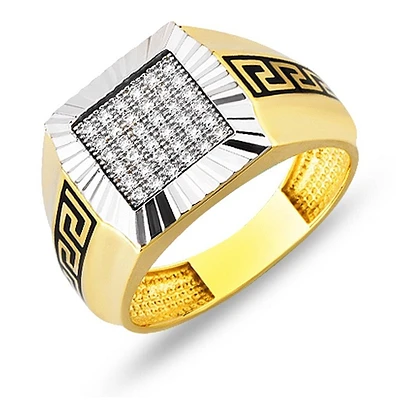 Bague 10 Kt Roger Roy R-OGYZ1905