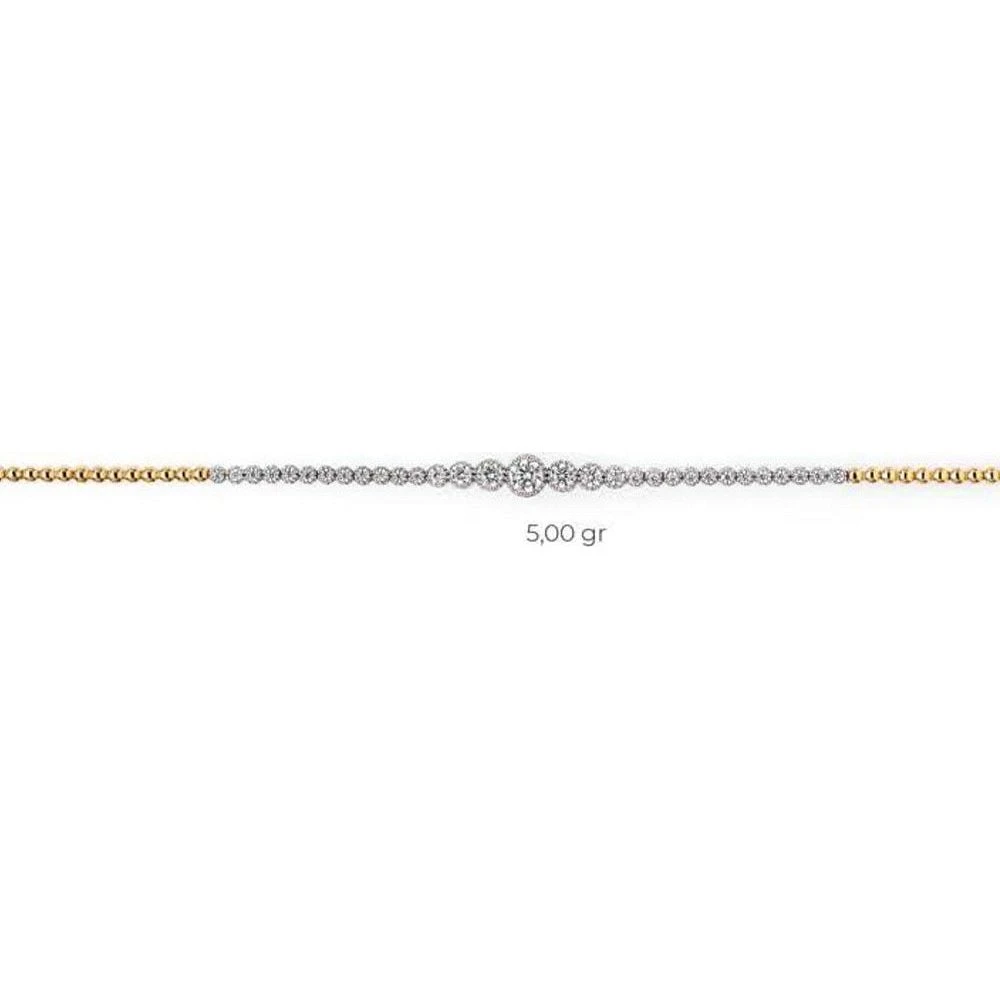 Bracelet 10 Kt Roger Roy BA1-S1011