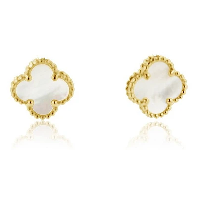 Boucles D’oreilles 14 Kt Roger Roy V14E-YWH