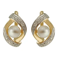 Boucles D’oreilles 14 Kt Roger Roy E05-89769-3Y