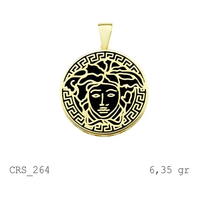 Pendentif 14 Kt Roger Roy P-CRS264-Y4