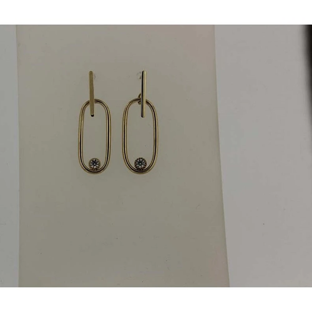 Earring 10 Kt Roger Roy E1089Y