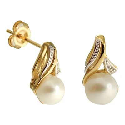 Boucles D’oreilles 14 Kt Roger Roy E05-87393-4Y