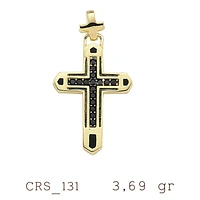 Pendentif 14 Kt Roger Roy P-CRS131-Y4