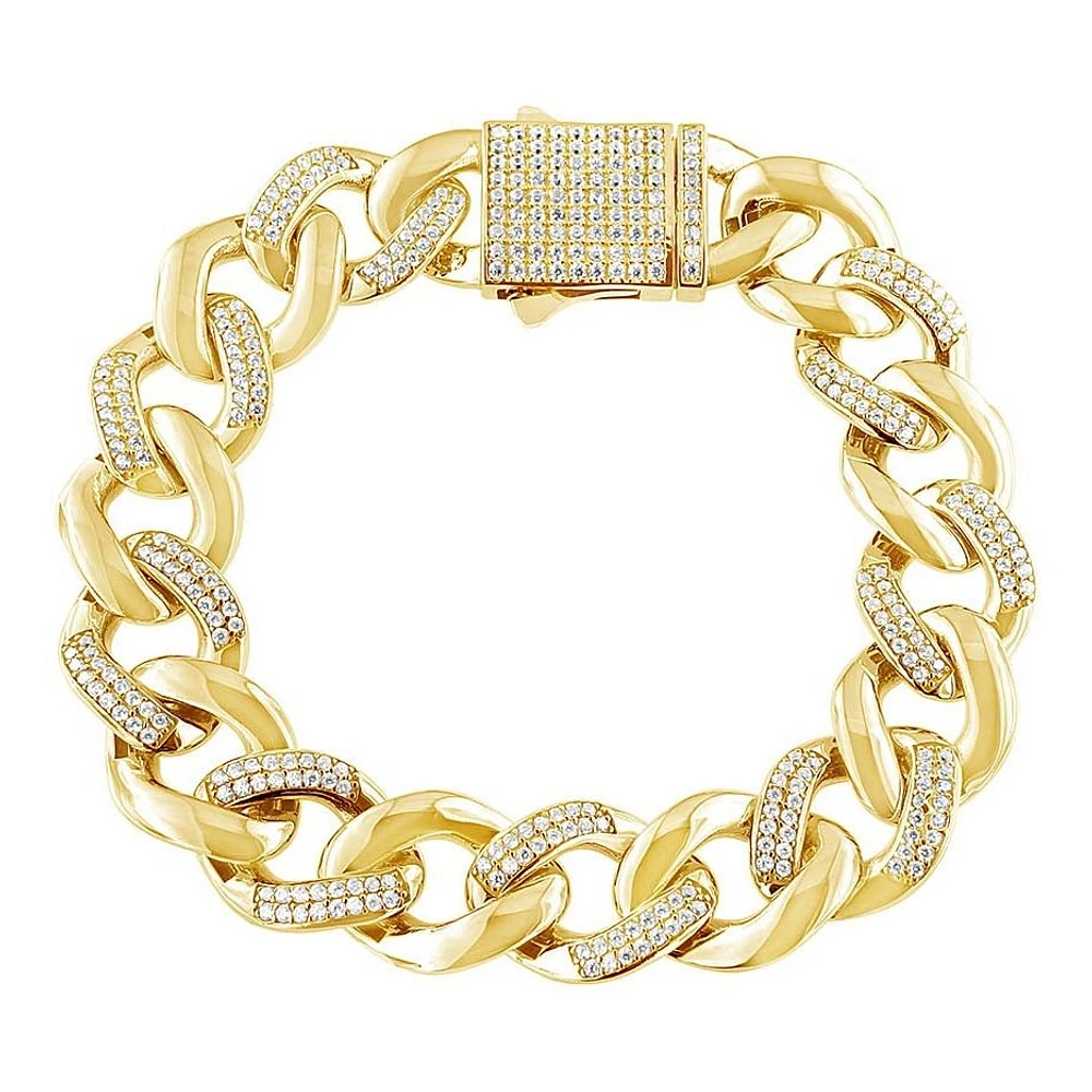 Bracelet 10 Kt Roger Roy BFC01-5601-2T