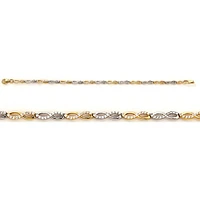 Bracelet 10 Kt Roger Roy B200002-YW