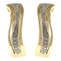 Boucles D’oreilles 14 Kt Van&Co SE033975DB