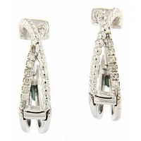 Boucles D’oreilles 14 Kt Roger Roy EA4641W-A-D