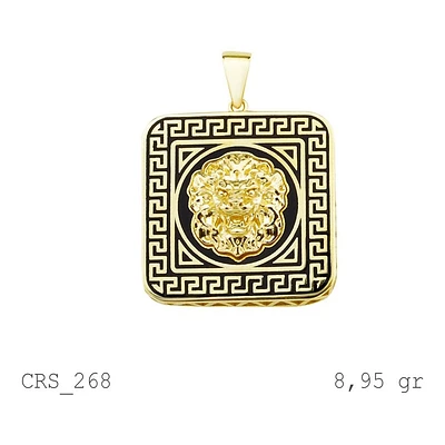 Pendentif 14 Kt Roger Roy P-CRS268-Y4