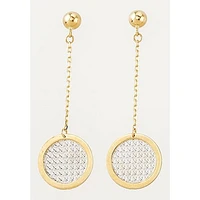 Boucles D’oreilles 10 Kt Roger Roy EB201933-YW-DC