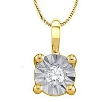 Pendentif 14 Kt Roger Roy DRP14YF03