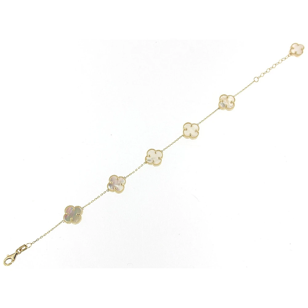 Bracelet 14 Kt Roger Roy V10B5+1-YWH