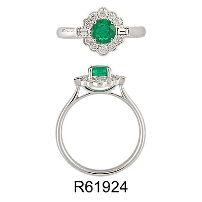 Bague 14 Kt Van&Co R61924A1R