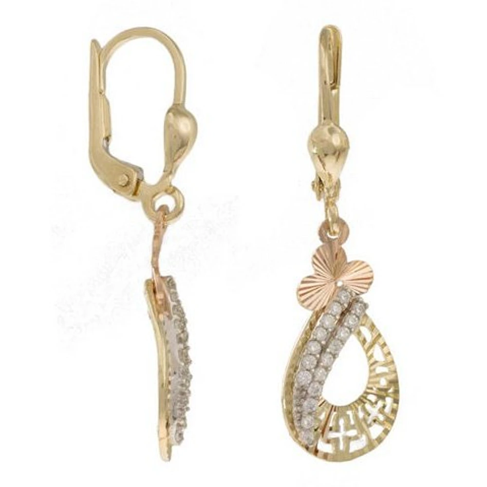 Earrings 10 Kt Roger Roy E2053402T