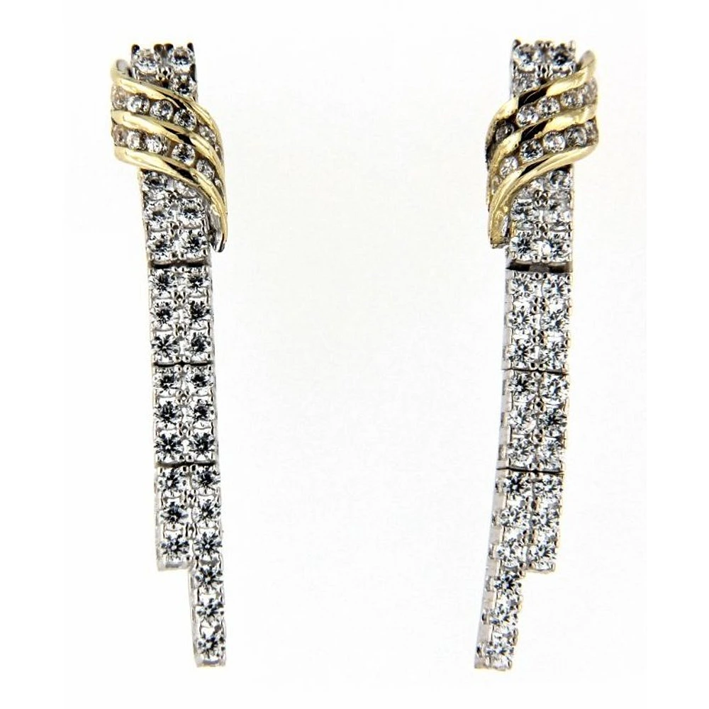 14 Kt Roger Roy Earrings EB4-S1017