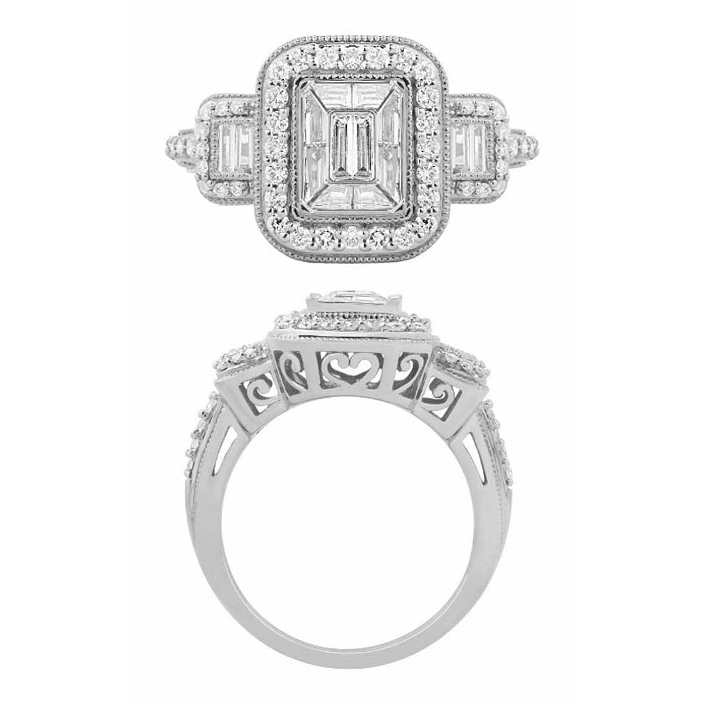 Bague 14 Kt Van&Co R12260W