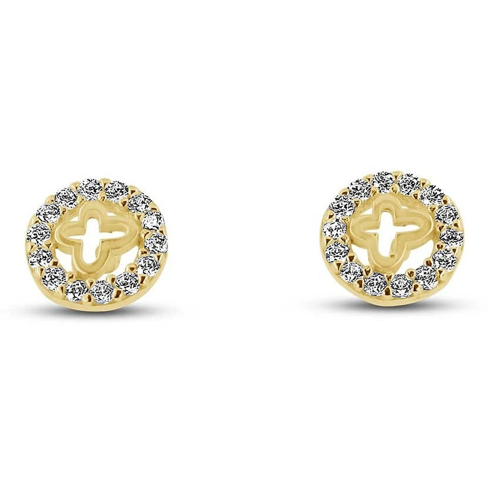 Boucles D’oreilles 10 Kt Roger Roy ELCV-0043