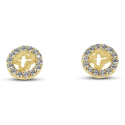 Boucles D’oreilles 10 Kt Roger Roy ELCV-0043