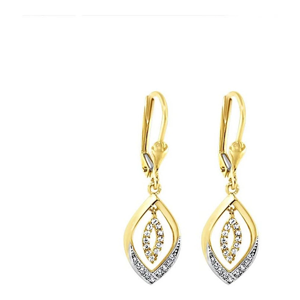 Boucles D’oreilles 10 Kt Roger Roy EDC46-Y