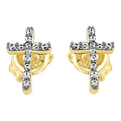 Boucles D’oreilles 10 Kt Roger Roy EMDC01-Y